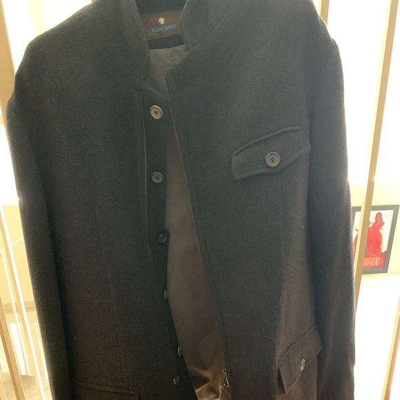 NWT Brand New Toscano Wool Coat - Picture 2 of 4